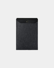 Custodia laptop 17" feltro riciclato Vinga da personalizzare - Nero
