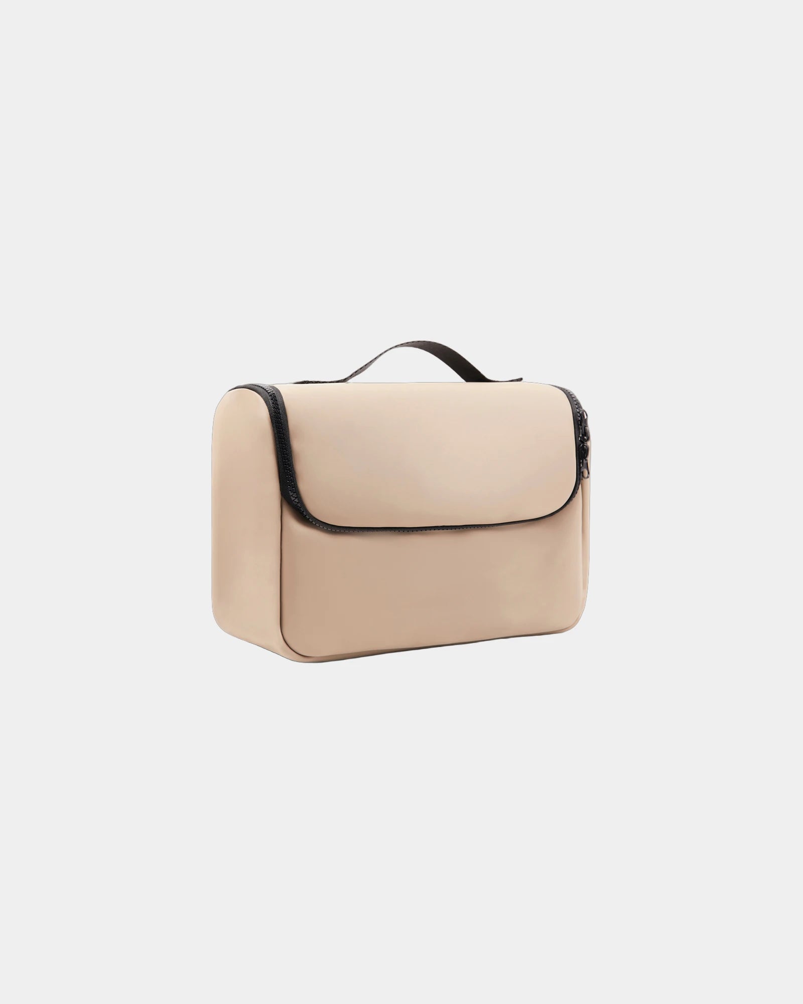 Beauty case nabuk-PU Vinga Baltimore da personalizzare - Grigio écru