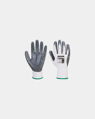Guanti flexo presa in nitrile da personalizzare - Bianco