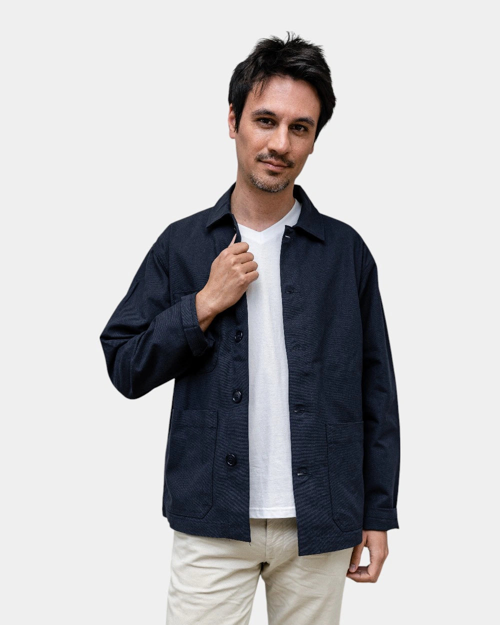 Sovracamicia in tela unisex da personalizzare - 8