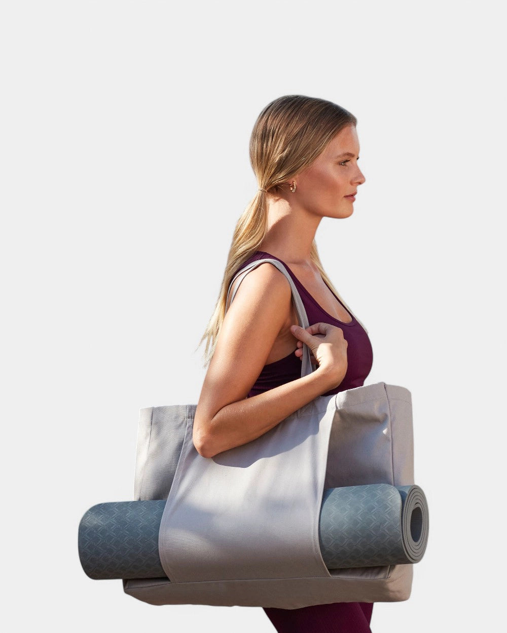 Borsa da yoga in cotone biologico da personalizzare