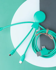 Multi-cavo riciclato 1m Mr Bio Long da personalizzare - 10