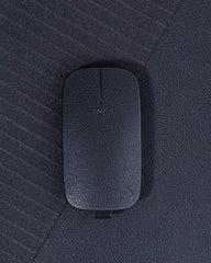 Mouse wireless riciclato cuoio rigenerato da personalizzare - 5