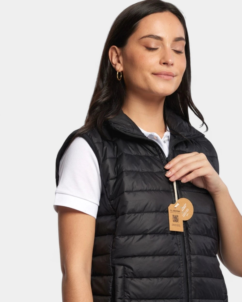 Piumino senza maniche donna Made in France da personalizzare - 2