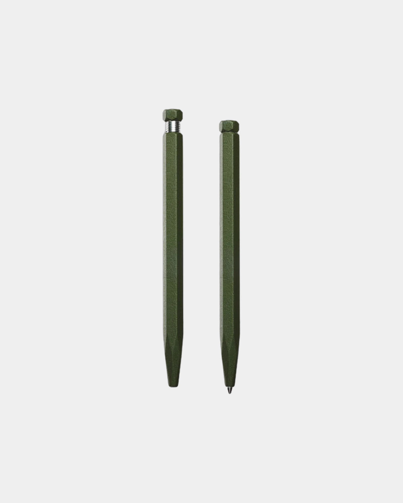 Stylo bille aluminium hexagonal à personnaliser - Green