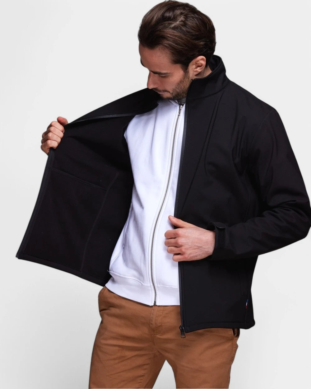 Giacca softshell uomo Made in France da personalizzare - 4