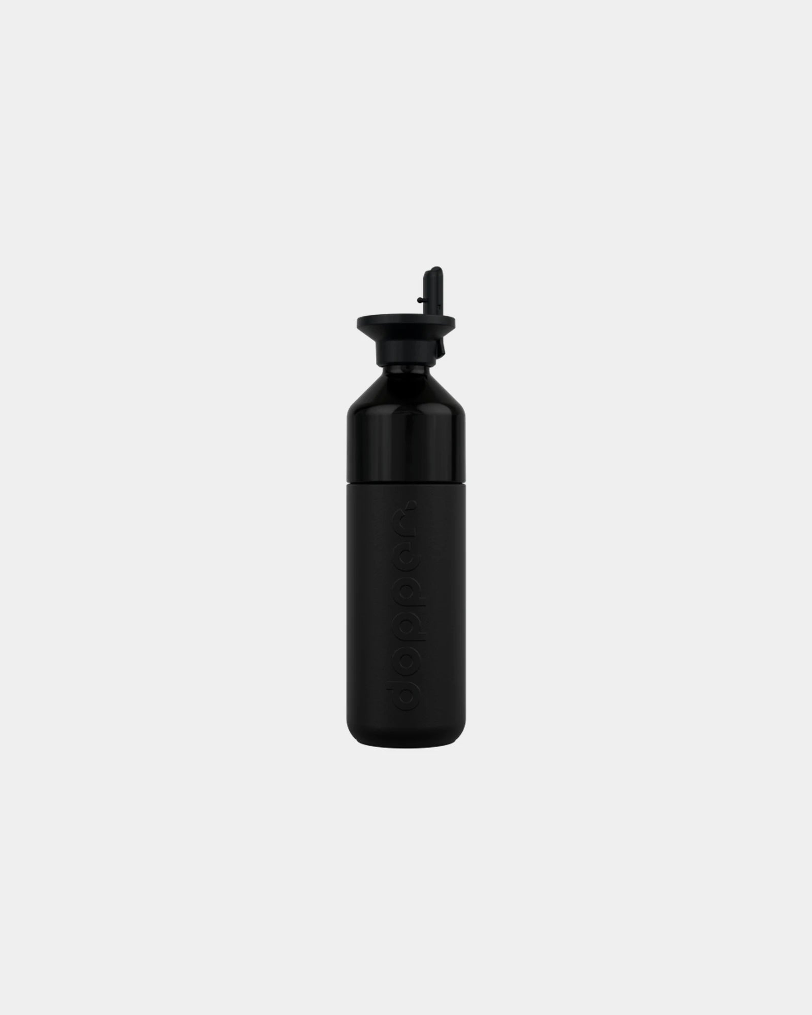 Cannuccia riutilizzabile Dopper Flip Straw da personalizzare - Nero