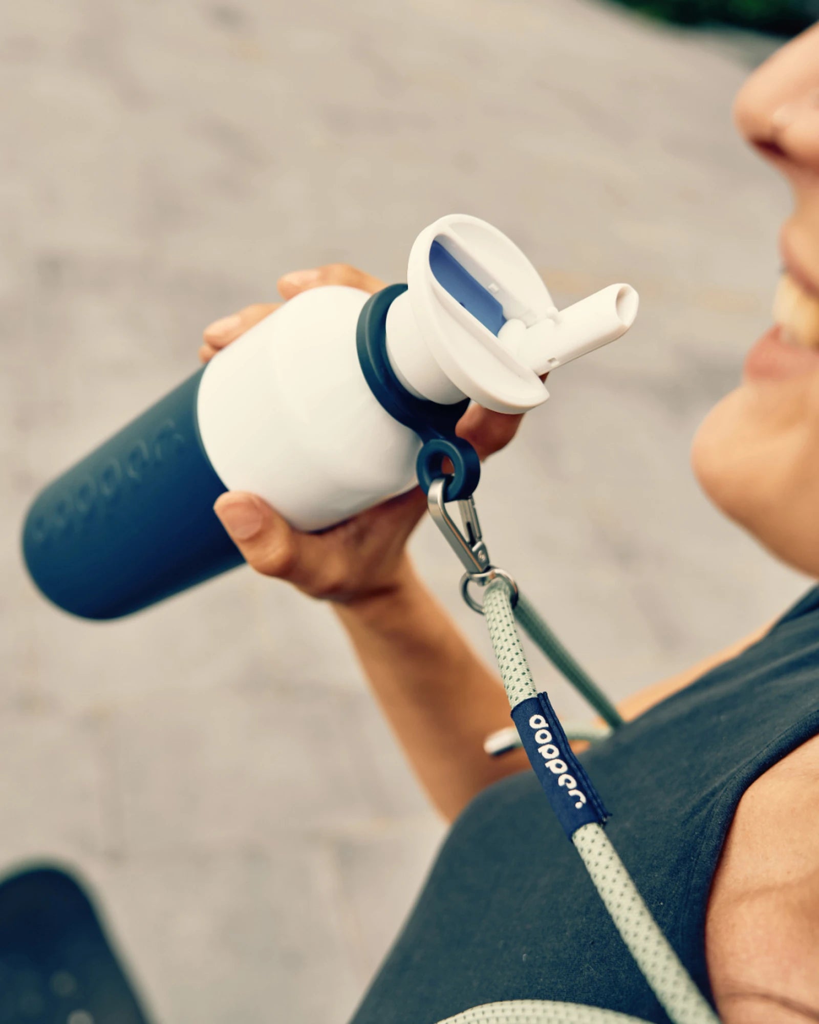 Cannuccia riutilizzabile Dopper Flip Straw da personalizzare - 30