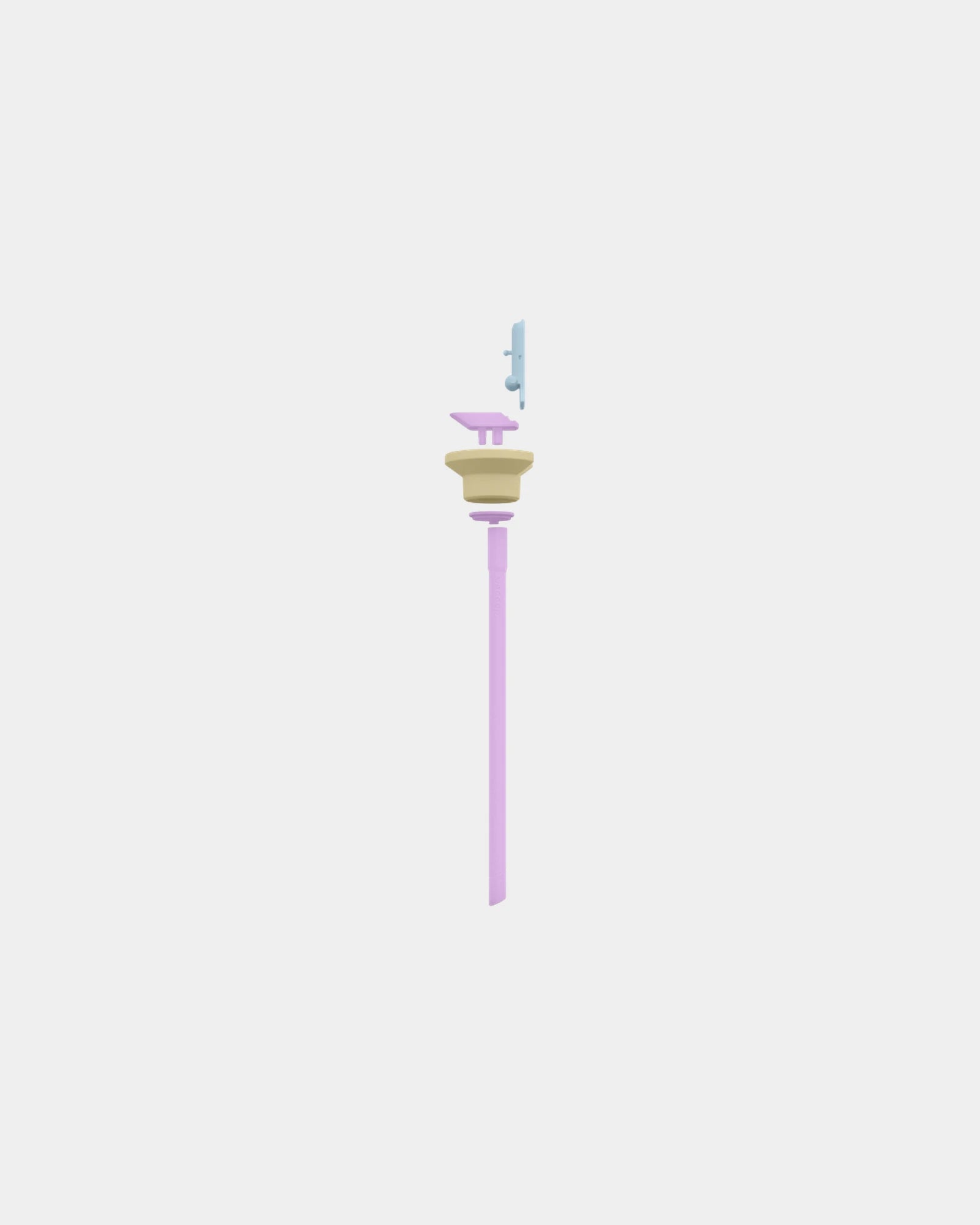 Cannuccia riutilizzabile Dopper Flip Straw da personalizzare - Giallo sorbetto