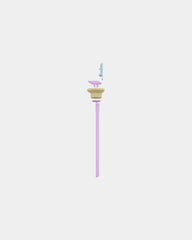 Cannuccia riutilizzabile Dopper Flip Straw da personalizzare - Giallo sorbetto