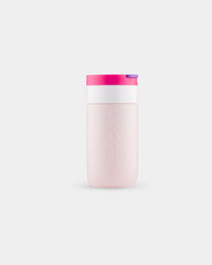 Tazza termica acciaio riciclato 300ml da personalizzare - Rosa Berry