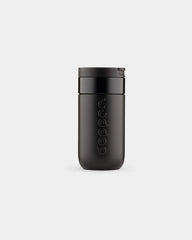 Tazza termica acciaio riciclato 300ml da personalizzare - Blazing Black