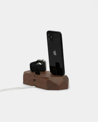 Caricabatterie a induzione in legno 3 in 1 da personalizzare - 9