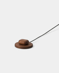 Caricabatterie a induzione in legno di quercia personalizzabile - 3