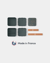 Lunchbox square made in France personalizzabile - 44