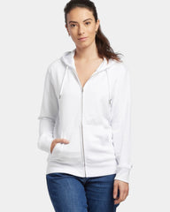 Hoodie con zip unisex Made in France da personalizzare - 4