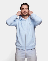 Hoodie con zip unisex Made in France da personalizzare - 10