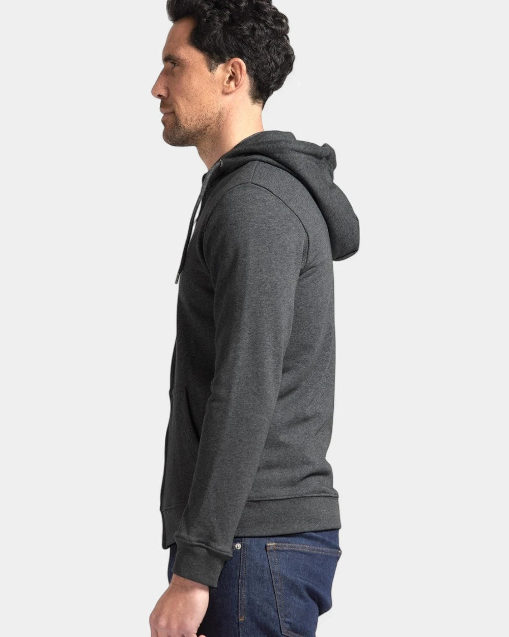 Hoodie con zip unisex Made in France da personalizzare - 16