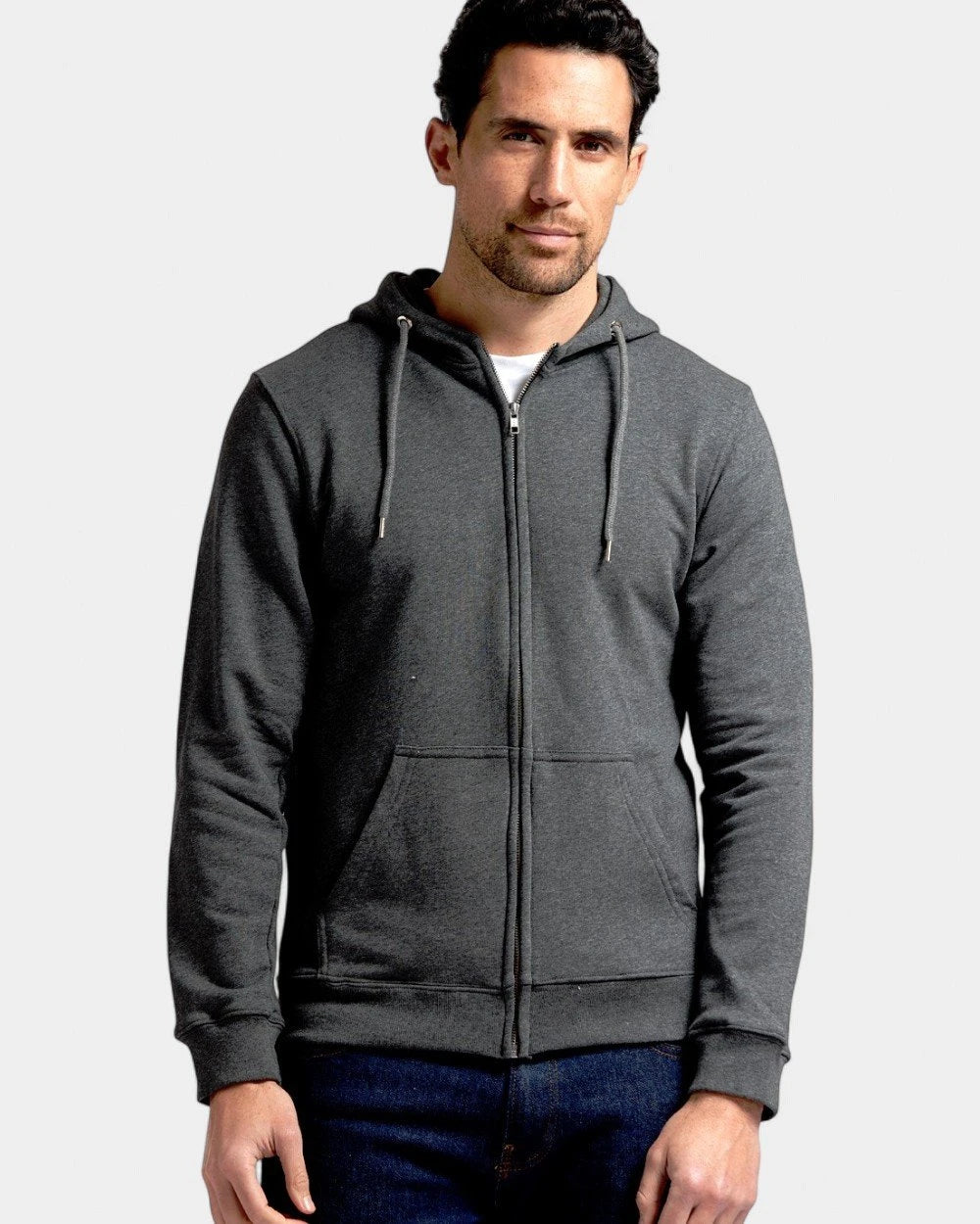 Hoodie con zip unisex Made in France da personalizzare - 17