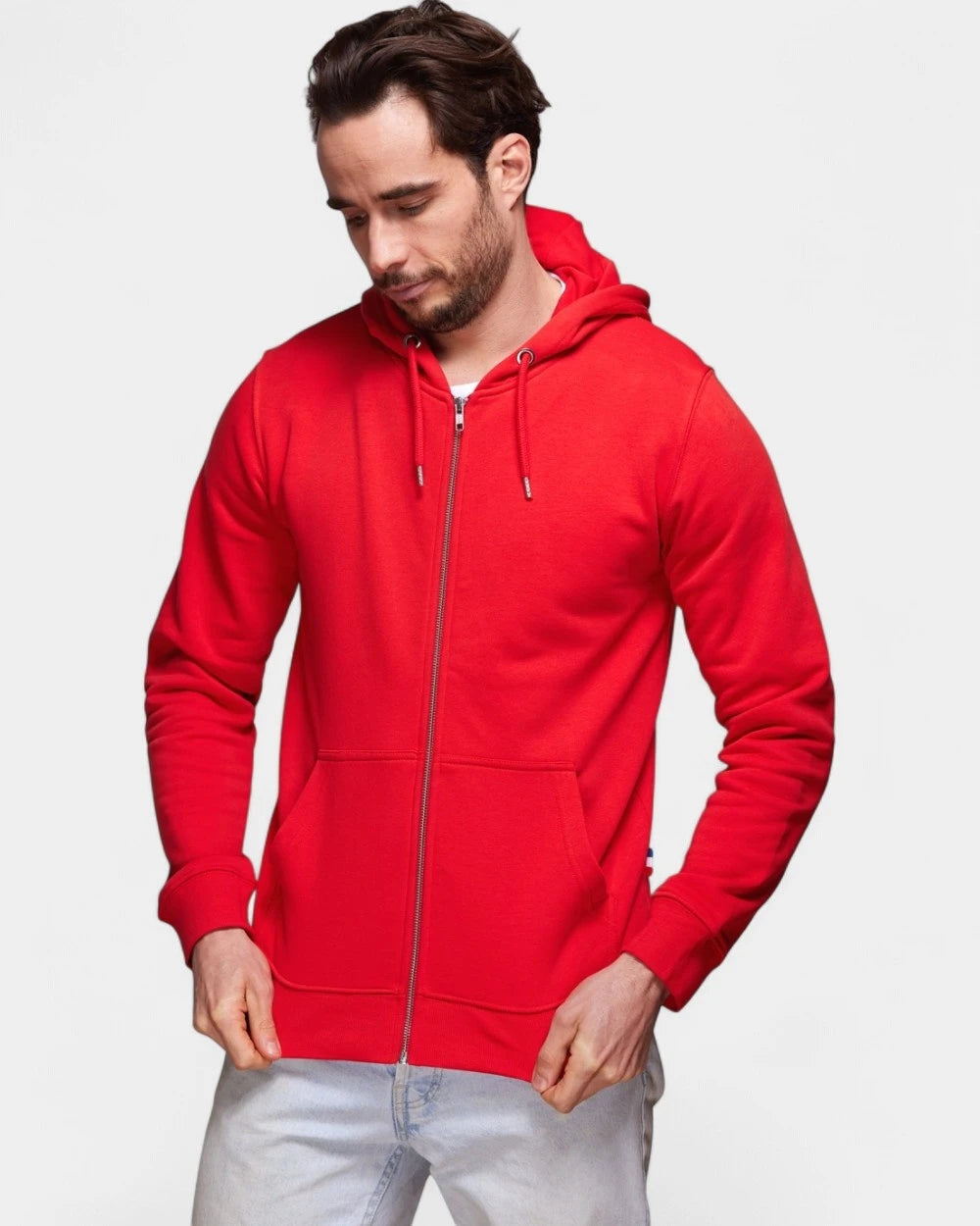Hoodie con zip unisex Made in France da personalizzare - 28