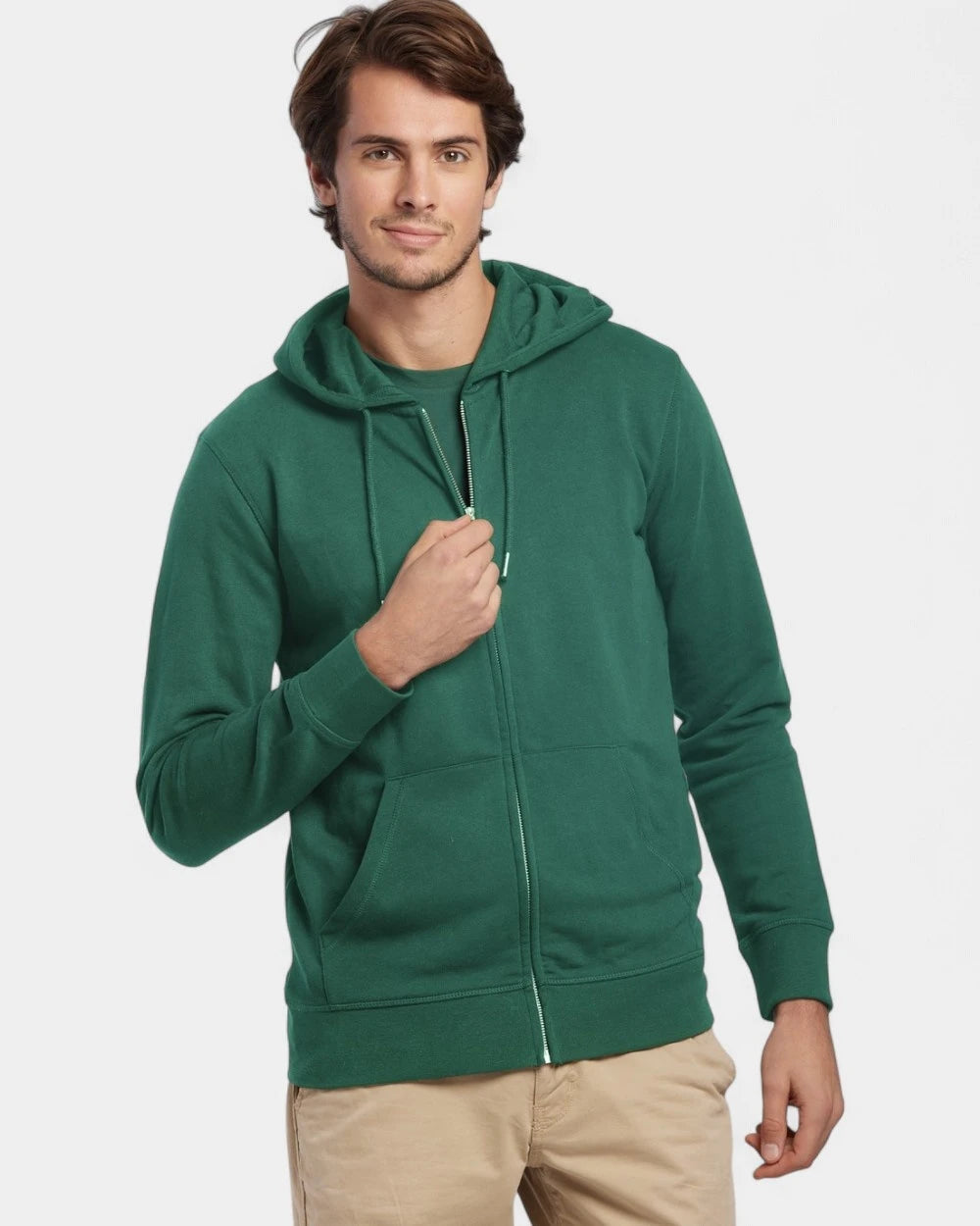 Hoodie con zip unisex Made in France da personalizzare - 31