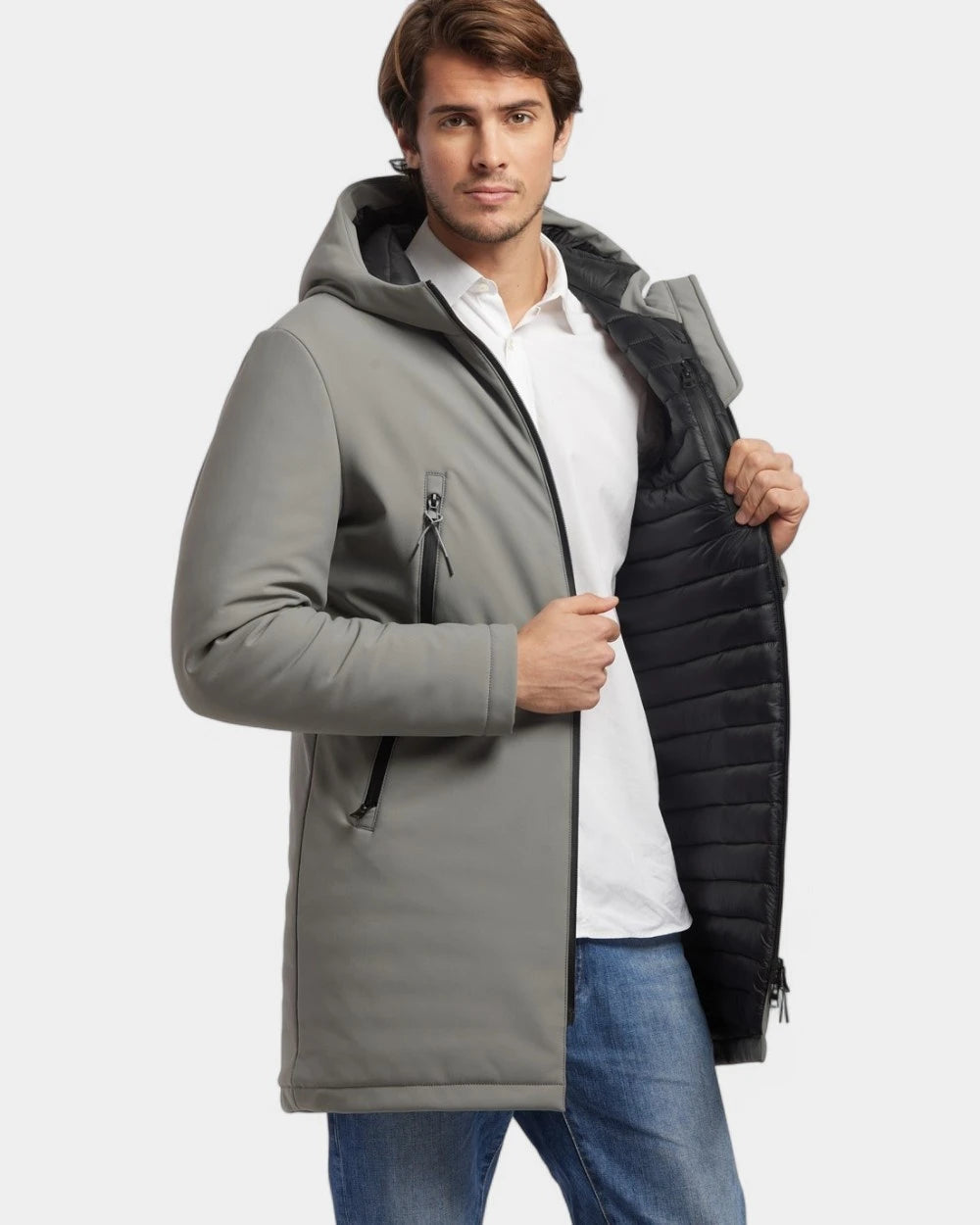 Parka softshell con imbottitura piumino da personalizzare - 11