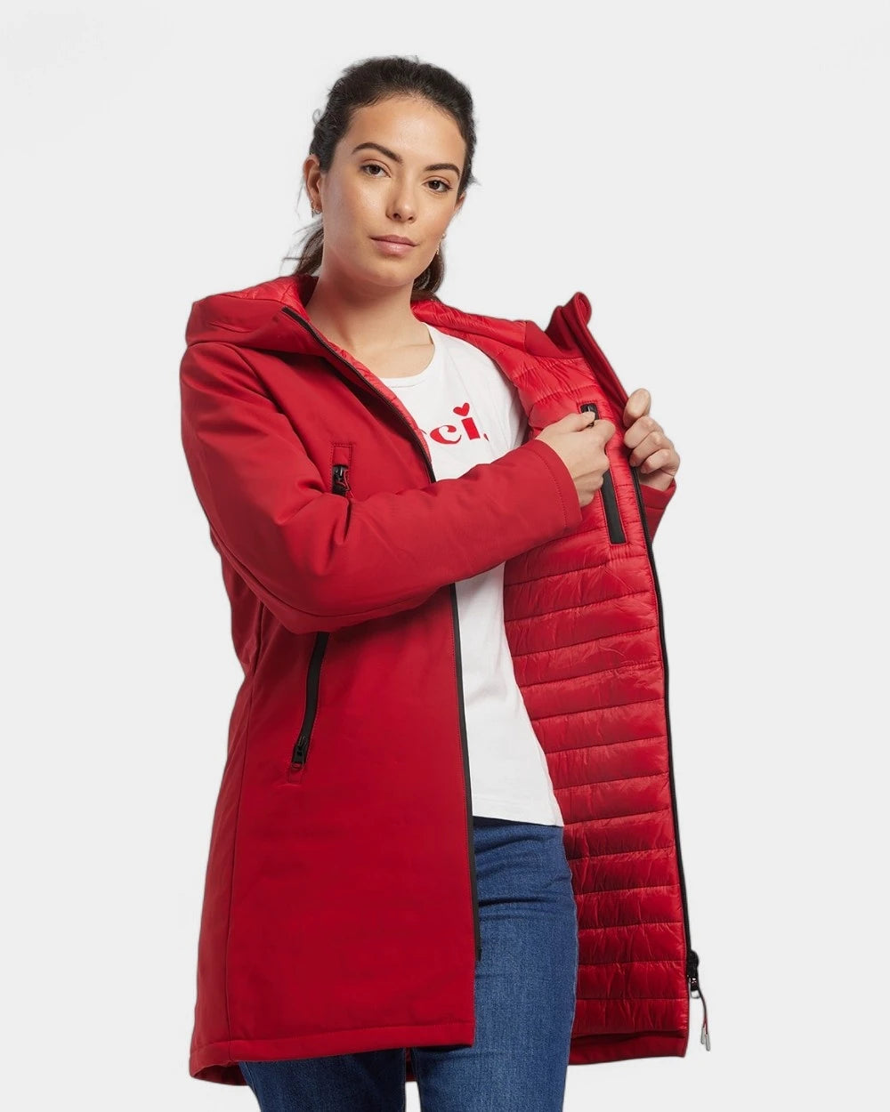 Parka softshell con imbottitura piumino da personalizzare - 16