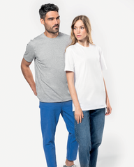T-shirt girocollo Made in Europe unisex personalizzabile - 1
