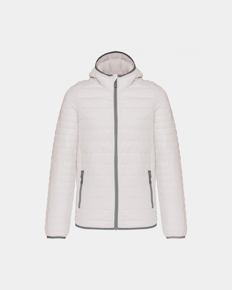 Doudoune avec capuche pour homme à personnaliser - White