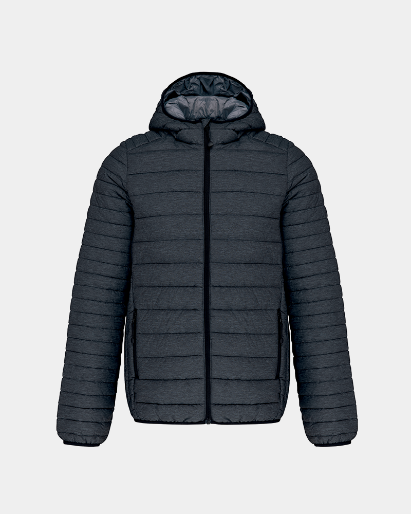 Piumino con cappuccio da uomo da personalizzare - 1