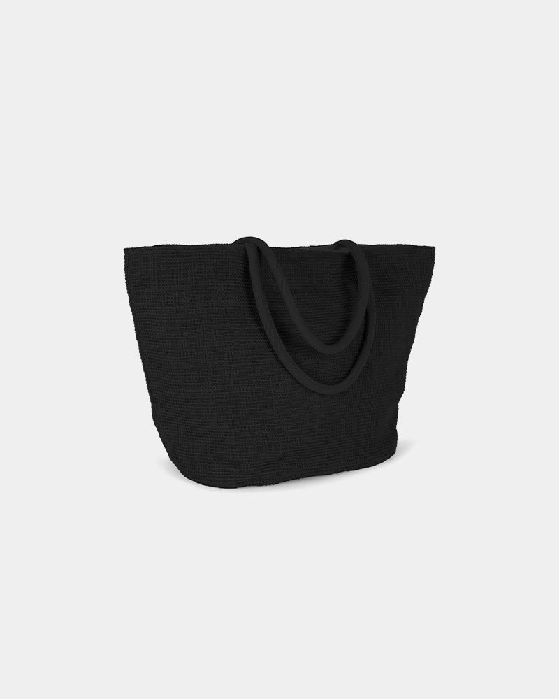 Borsa da spiaggia in fili di iuta intrecciata personalizzabile - 3