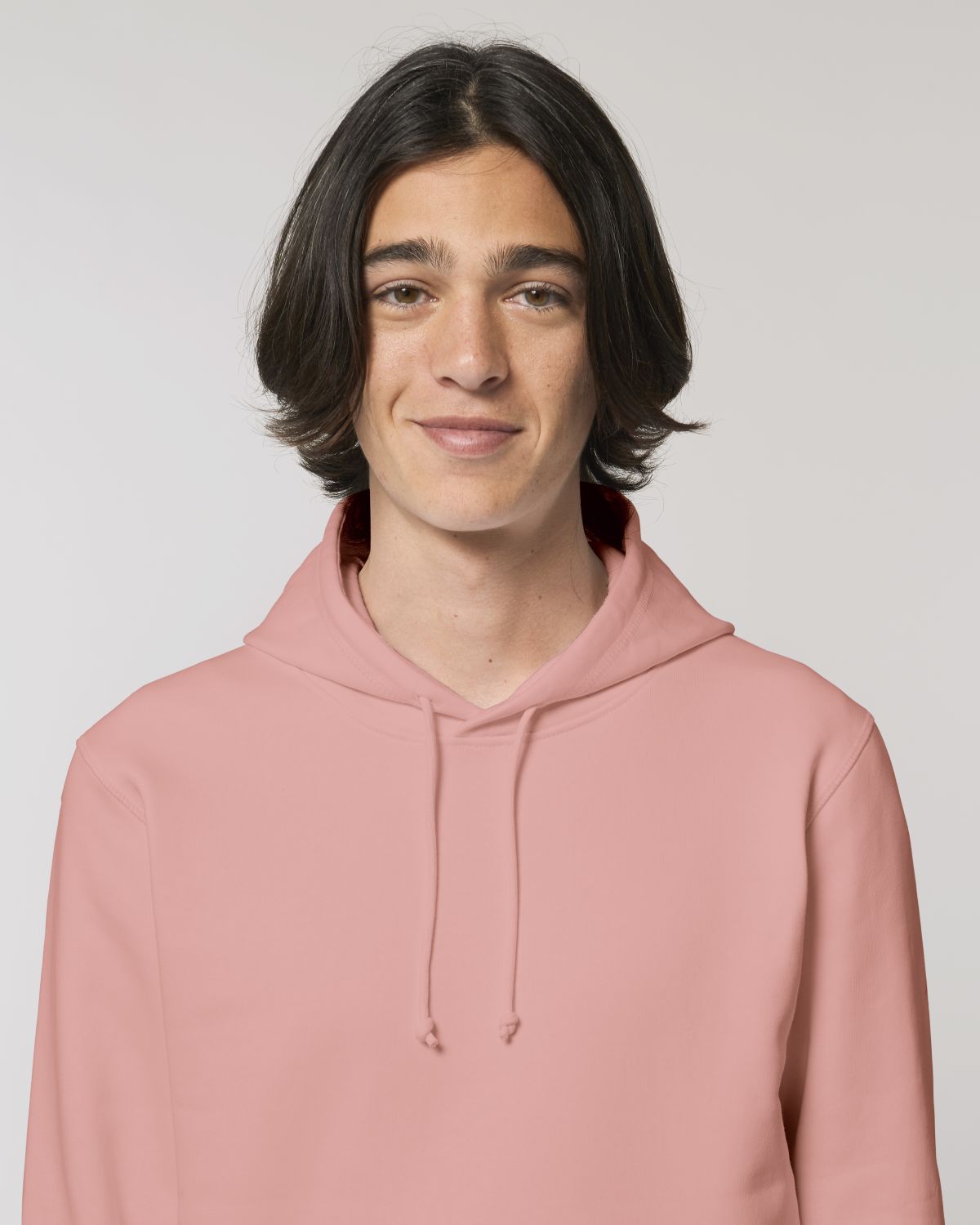 Felpa con cappuccio unisex in cotone bio personalizzabile - 17