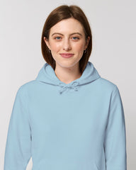 Felpa con cappuccio unisex in cotone bio personalizzabile - 11