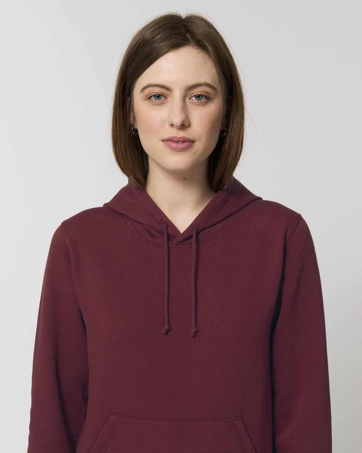 Felpa con cappuccio unisex in cotone bio personalizzabile - 15