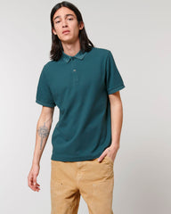 Polo unisex da personalizzare in cotone bio - 11