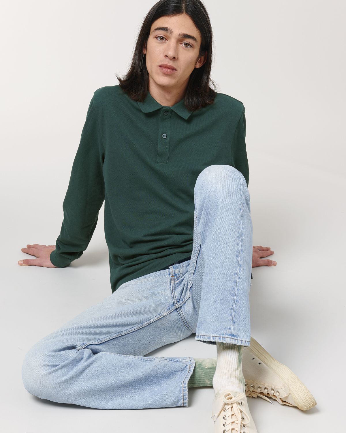 Polo maniche lunghe unisex personalizzabile - 5