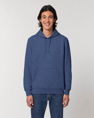 Felpa con cappuccio unisex in cotone bio personalizzabile - 23