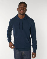 Felpa con cappuccio unisex in cotone bio personalizzabile - 13