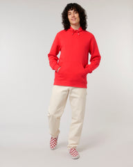 Felpa con cappuccio iconica da personalizzare in cotone bio - 53