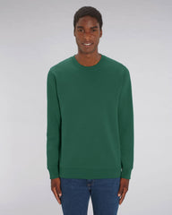 Felpa premium girocollo unisex in cotone bio da personalizzare - 4