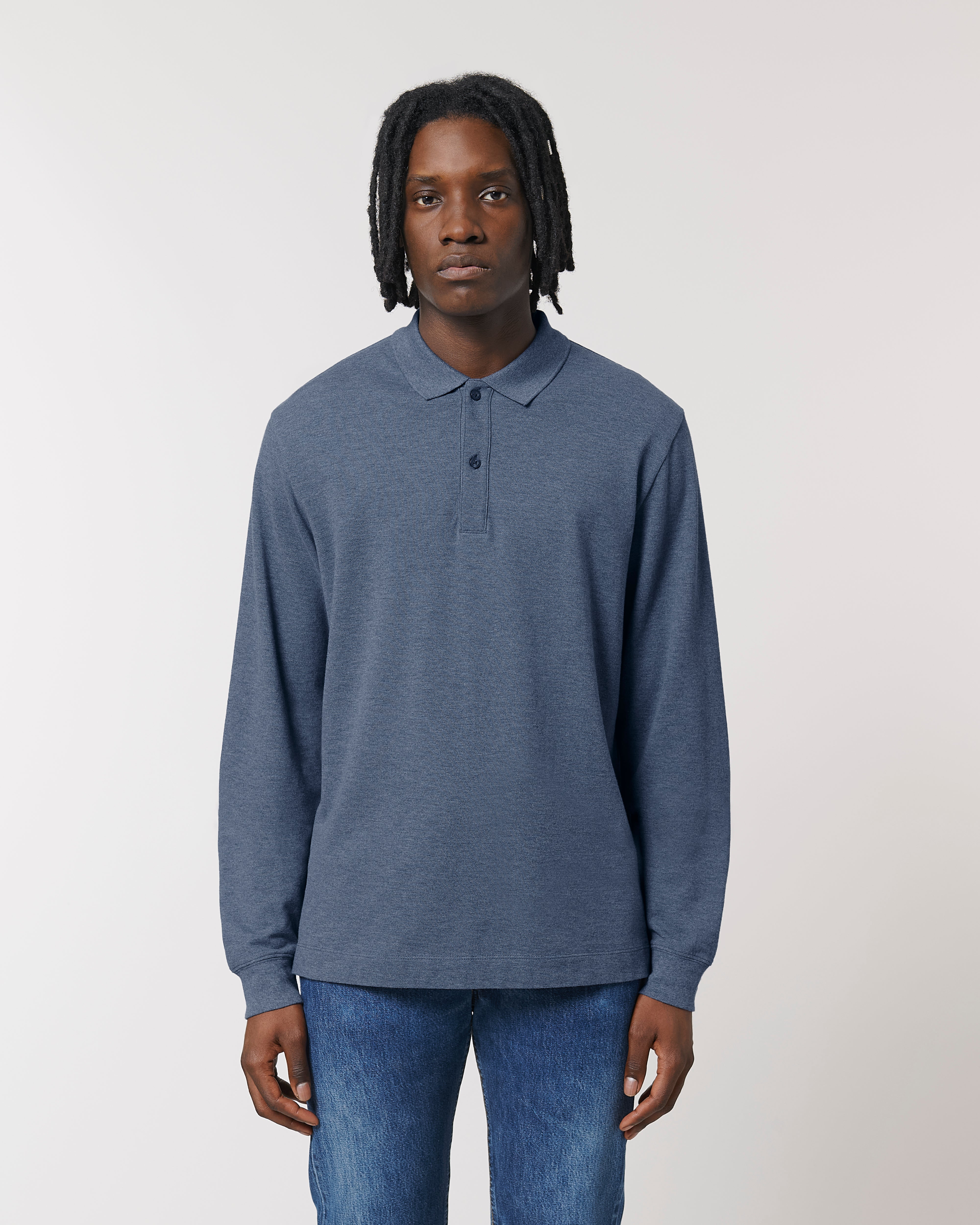 Polo maniche lunghe unisex personalizzabile - 1