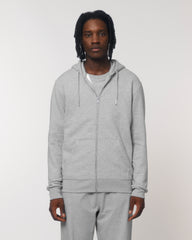 Felpa spessa con cappuccio e zip unisex personalizzabile - 3