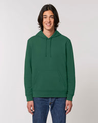 Felpa con cappuccio unisex in cotone bio personalizzabile - 6