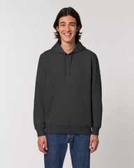 Felpa con cappuccio unisex in cotone bio personalizzabile - 19