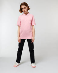 Polo unisex da personalizzare in cotone bio - 4