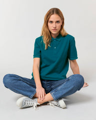 Polo unisex da personalizzare in cotone bio - 12