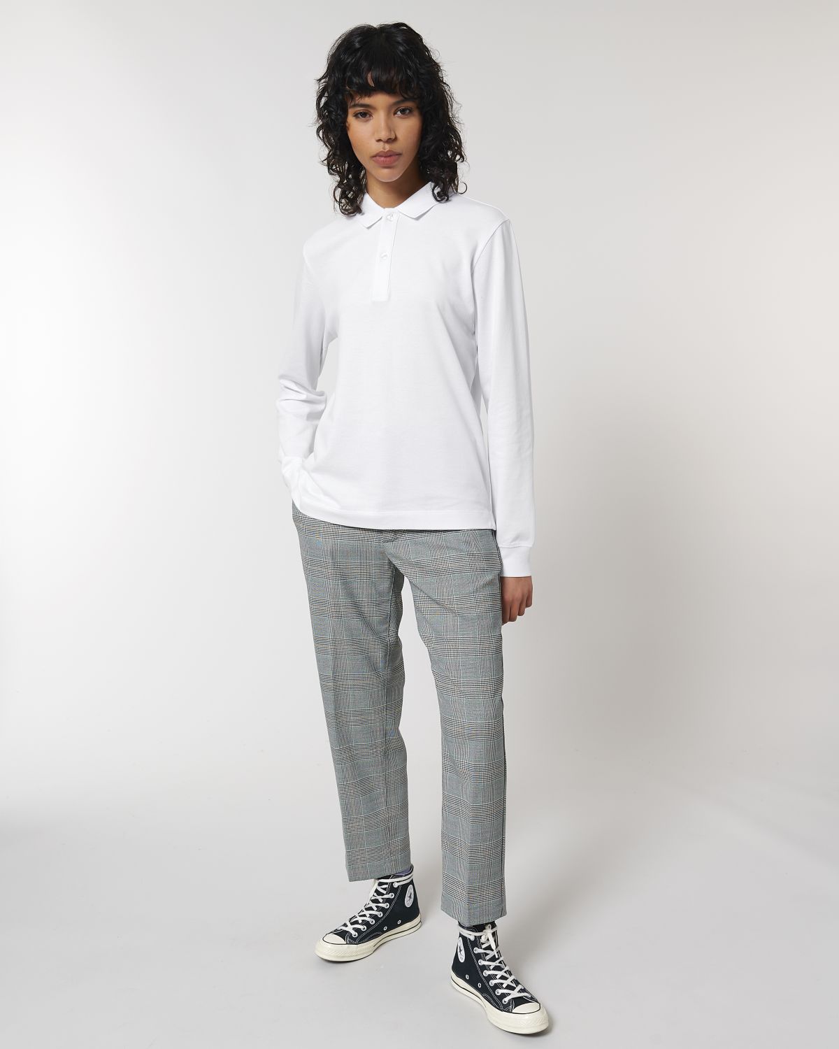 Polo maniche lunghe unisex personalizzabile - 4