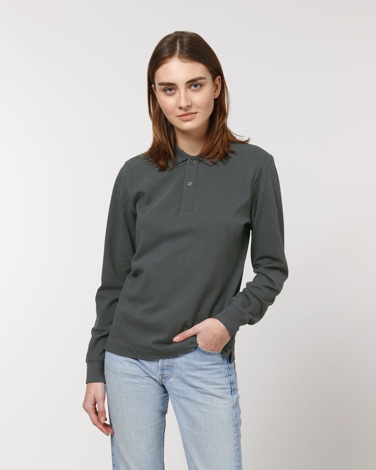 Polo maniche lunghe unisex personalizzabile - 2