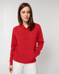 Felpa con cappuccio unisex in cotone bio personalizzabile - 14