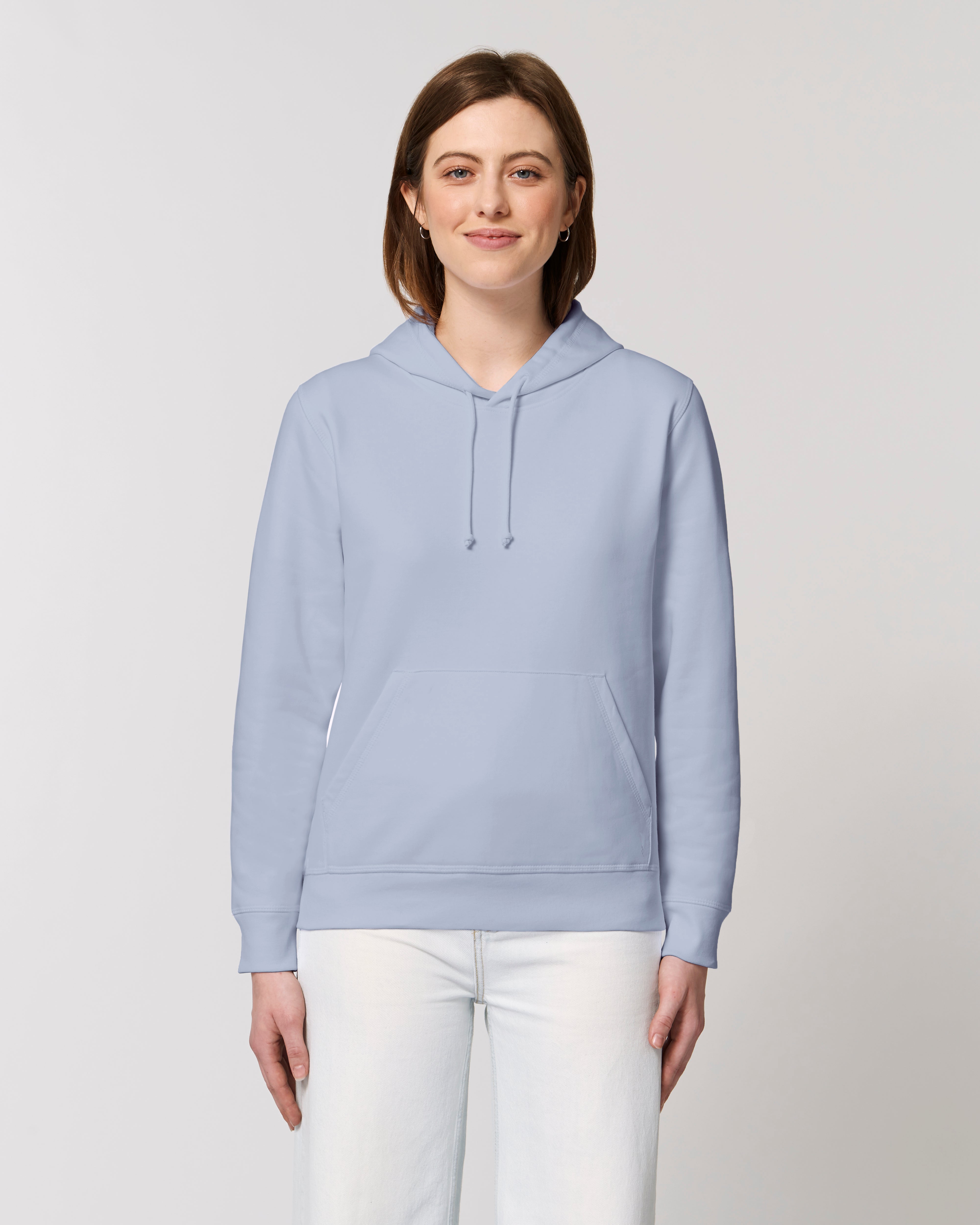 Felpa con cappuccio unisex in cotone bio personalizzabile - 22